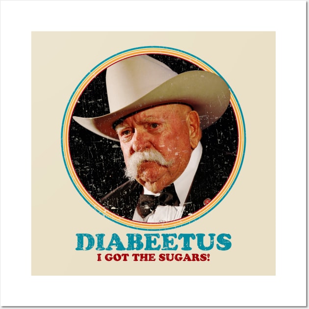 Diabeetus I Got The Sugars! Retro Style Wall Art by ICO DECE